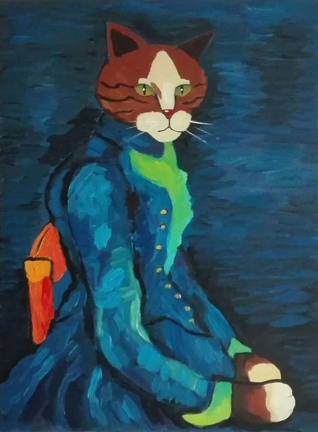 Kotka według Van Gogha Aleksander Poroh