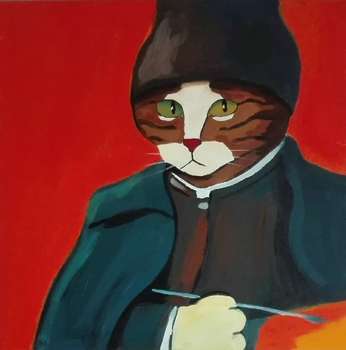 Il gatto secondo Gauguin - Aleksander Poroh