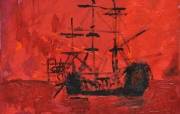 statek na czerwonym morzu - . Aleksandra