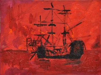 statek na czerwonym morzu - . Aleksandra