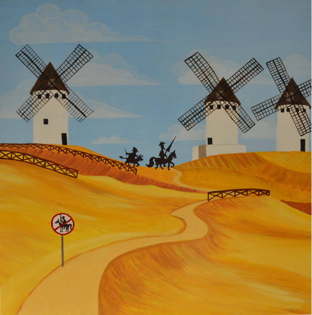 Don Quichotte de La Mancha Aleksnadra Gaweł Krajska