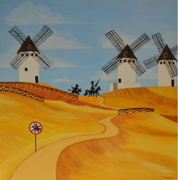 Don Quichotte de La Mancha - Aleksnadra Gaweł Krajska
