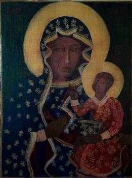 Icon of Our Lady of Czestochowa - Alicja Fuks