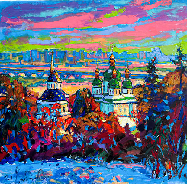 Winter evening Andrey Chebotaru
