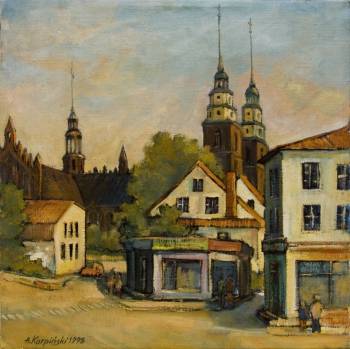 Petit marché Głubczycach - Andrzej Karpiński