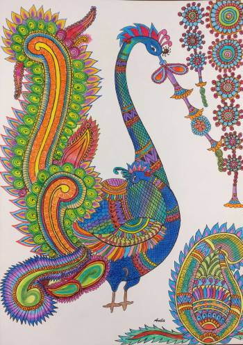 Peacock Riflessione - Anila Saxena