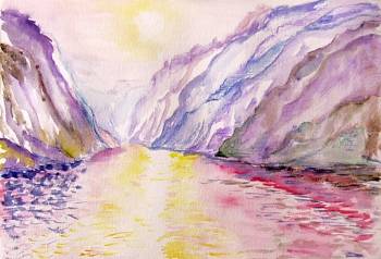 Mountain river pass - Anna Baryła