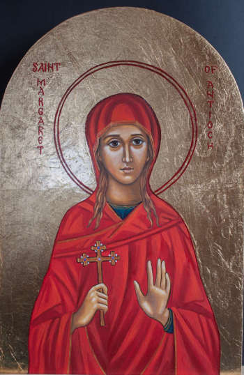 Ikone Sankt Małgorzata Patron - Anna Kloza Rozwadowska
