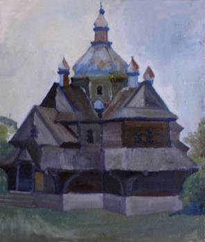 Bieszczady. chiesa ortodossa - Anna Koźniewska