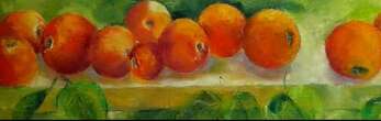 Apples on the shelf. - Anna  Michalczak