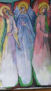 Angelic triptych - Anna Misiura