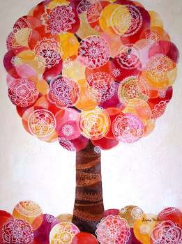 "Drzewo zachodzącego słońca" - Anna Pawlak