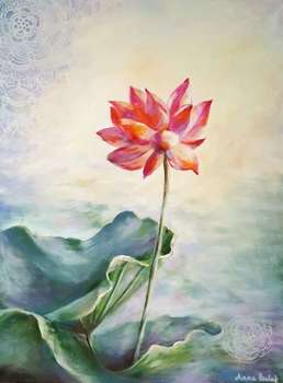 "Kwiat lotosu" - Anna Pawlak