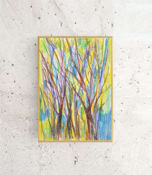 Trees - colored sketch - Anna Skowronek