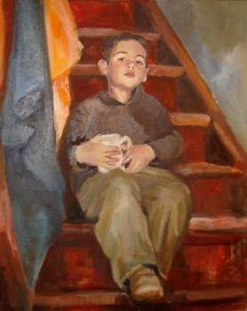 Мальчик на лестнице - Anna Wojciechowska
