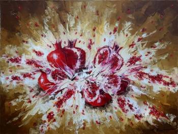Exploding Pomegranates - Armenian Art