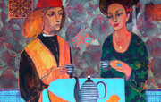Renaissance Lovers with a Tea - Bartosz Frączek