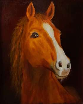 Koń - Bożena Mozolewska