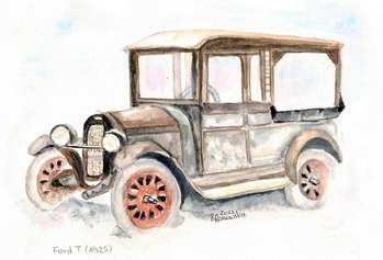 Ford T z 1925 r. - Bożena Ronowska