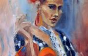 Flamenco-portret - Danuta Tworke
