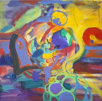 Maja I Abstract XXVII abstract series - Dominika Fedko-Wójs