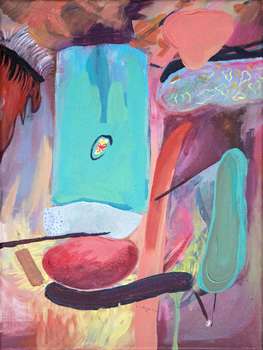 Upside down Abstract VIII abstract series - Dominika Fedko-Wójs