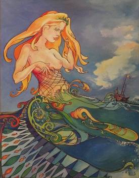 the goddess of the sea - Dorota Chwałek