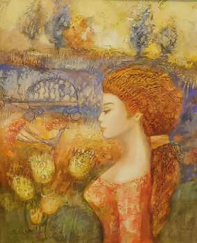 In an enchanted garden - Dorota Otulska
