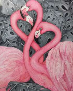 Flamingos - EWA KRUKOWSKA