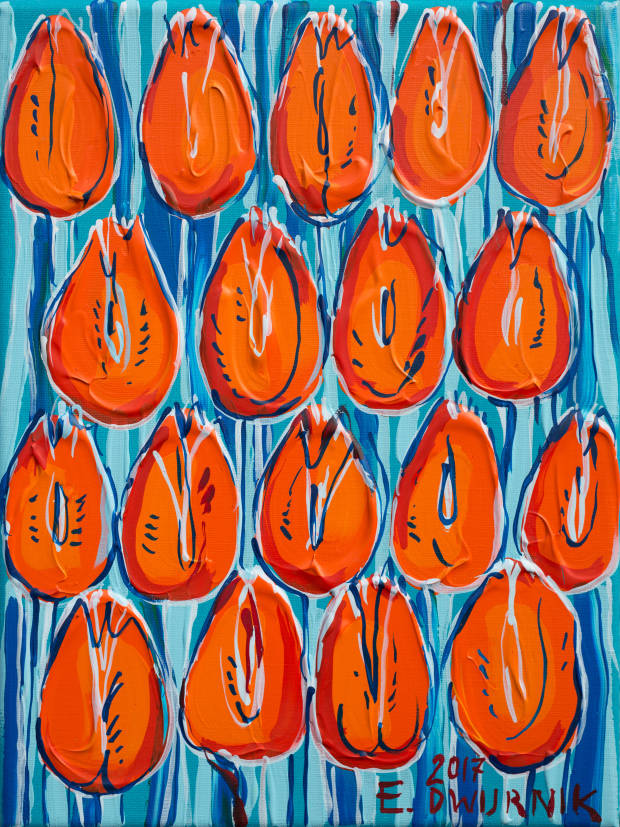 Tulipani arancioni Edward Dwurnik