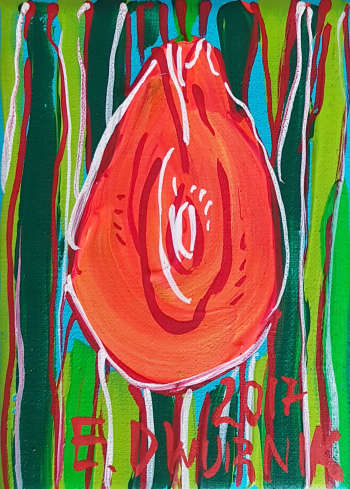 Szkarłatny tulipan - Edward Dwurnik
