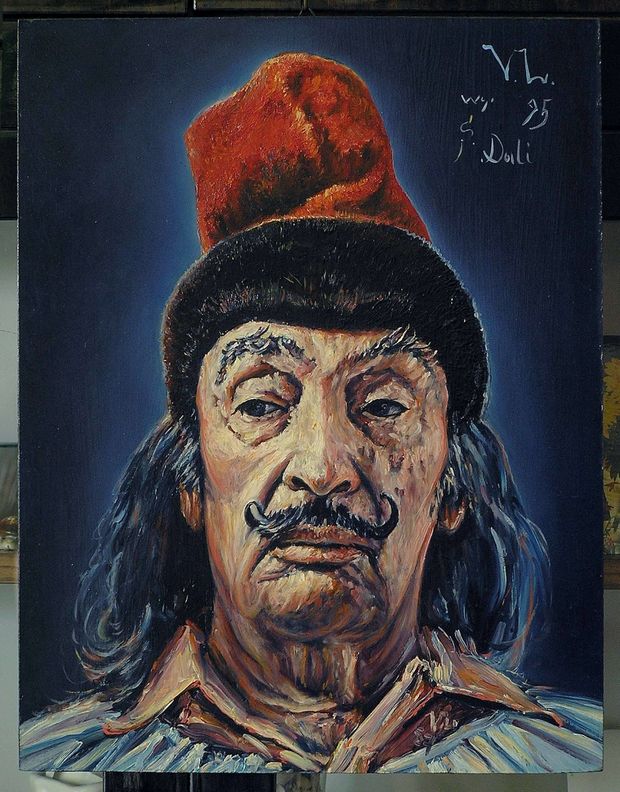 El Salvador Dalì, e'ryk maler - 1995 Eryk Maler