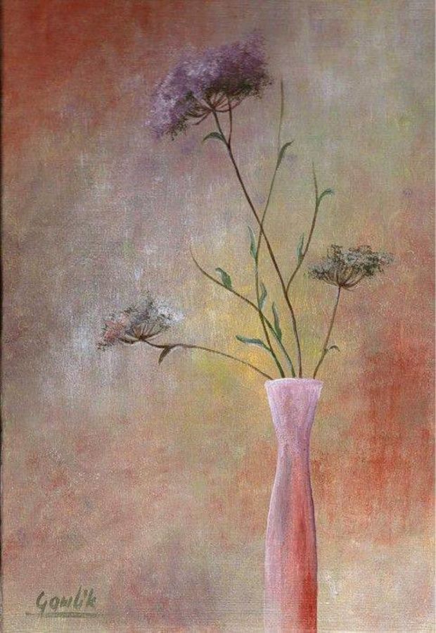 Blumen in einer Vase Ewa Gawlik