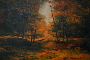 Twilight in the forest - Ewa Jabłońska