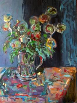Blumen in einer Vase 3 - Ewa Widomska