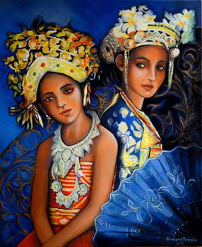 Die Tanzmädchen aus Bali - Grazyna Federico