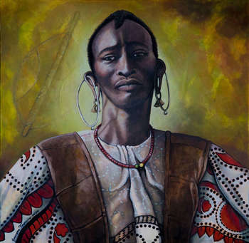 Maasai Warrior - Grazyna Federico