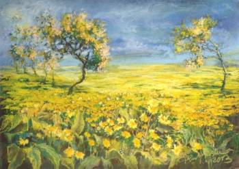 Spring orchard - Grażyna Kulpińska