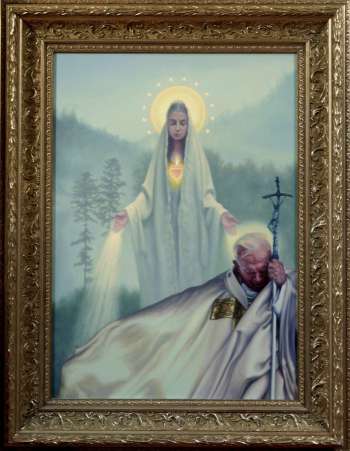 "St. John Paul II - TOTUS TUUS, MARY ! ..." - Grzegorz Bialik