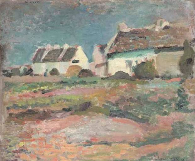 Maisons à Kervilahouen, Belle-Ile Henri Matisse