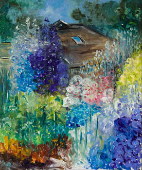 Cottage in flowers - Ilona Milewska
