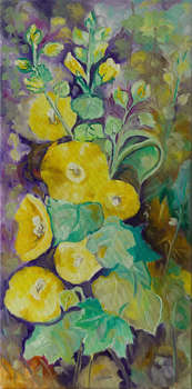 Żółte malwy - Ilona Milewska