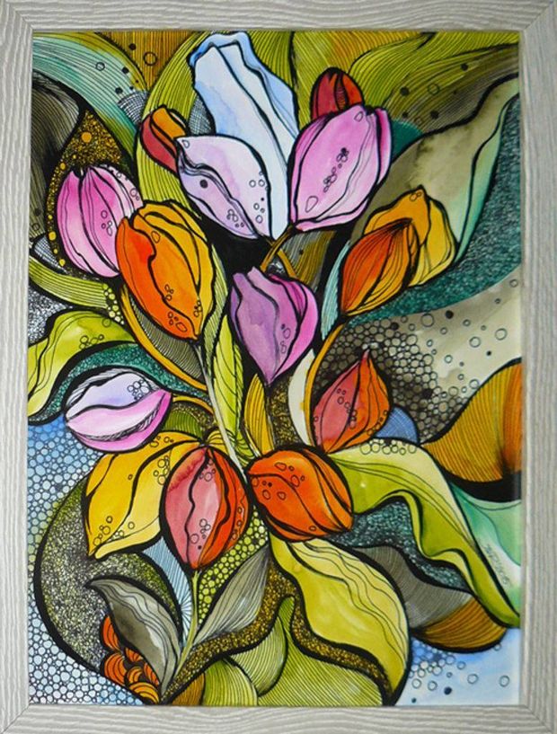 tulipes Iwona Wierkowska-Rogowska