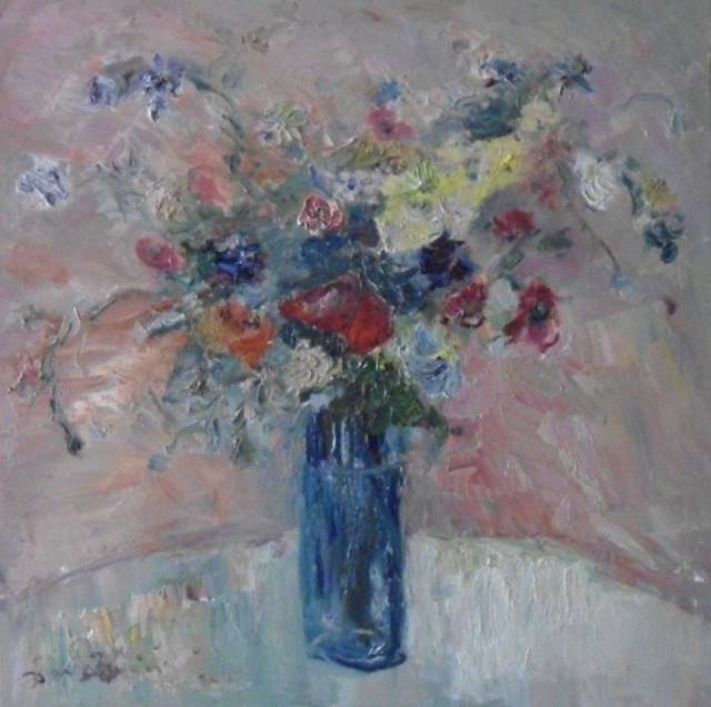 Kwiaty w wazonie Jacek Kamiński