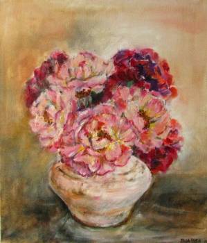 rozkwitnięte roses - Jadwiga Marcinek