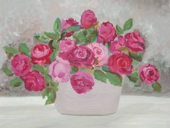 Czerwone róże - Jadwiga Rudnicka