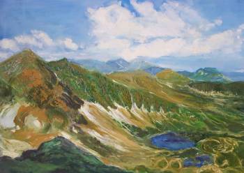 Mountain range - Jadwiga Rudnicka