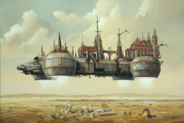 Władcy pustyni - obraz olejny Jarosław Jaśnikowski