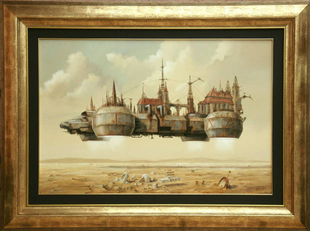 Władcy pustyni - obraz olejny Jarosław Jaśnikowski