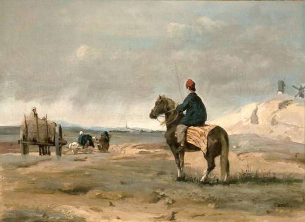Le fermier de Pithiviers Jean Baptiste Corot